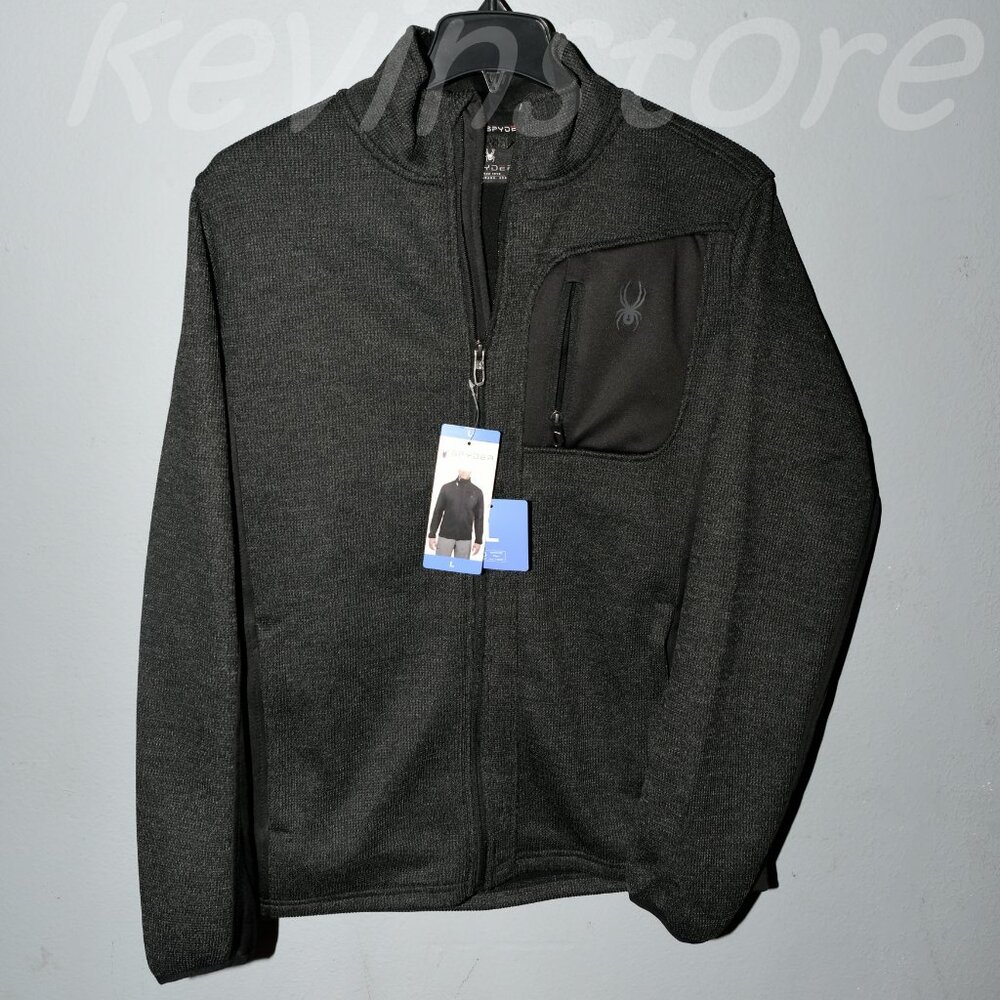 Spyder Men's Full Zip Jacket Relaxed Fit